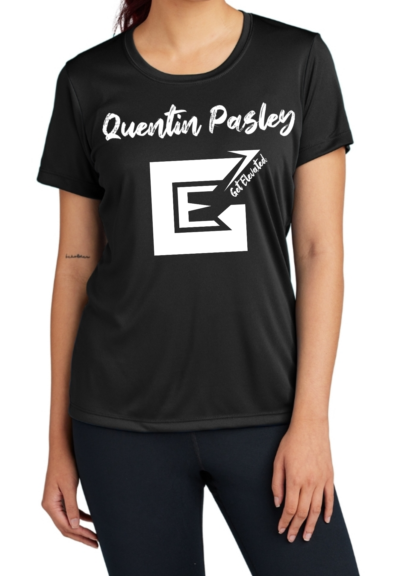 Quentin Pasley/Get Elevated Logo Women's Fitted Get Elevated Apparel