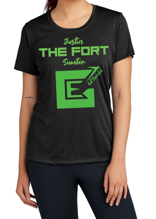 Justin Sumter/Get Elevated Logo Women's Fitted