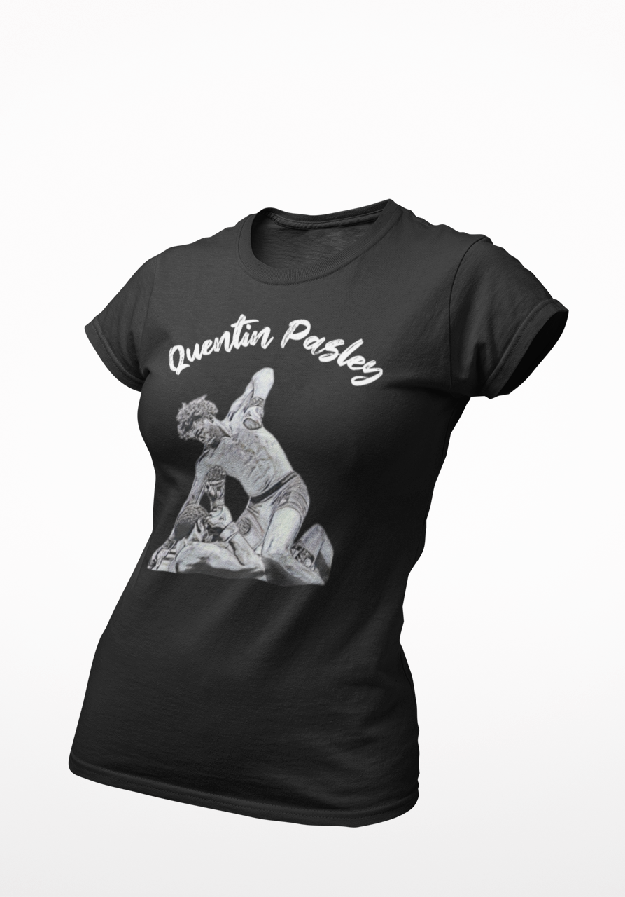 Quentin Pasley Exclusive Fight Walkout Shirt- Women's Fitted