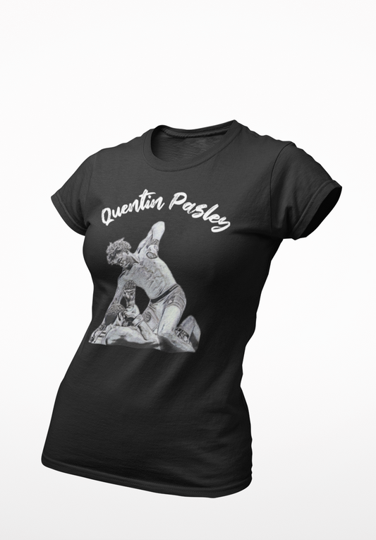 Quentin Pasley Exclusive Fight Walkout Shirt- Women's Fitted