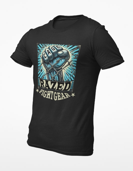 Pre-Order *Ships within 3 weeks - Cage Razed Fight Gear Tri-Blend T-shirt