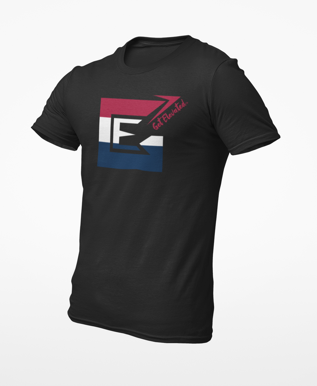 Pre-Order *Ships within 3 weeks - Red White Blue Logo Tri-Blend T-shirt