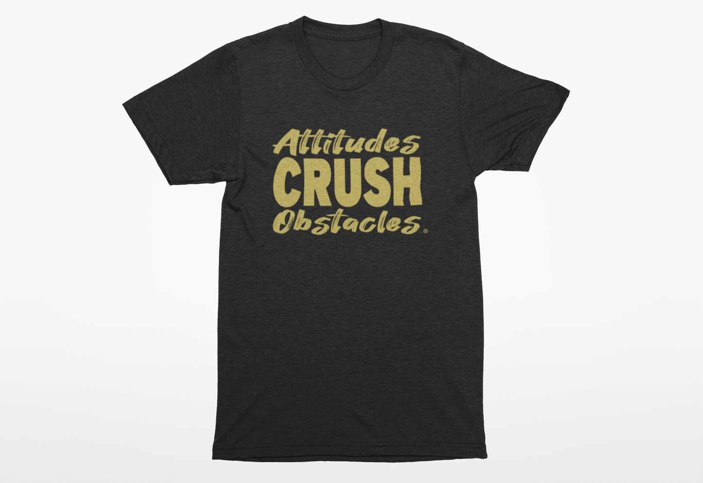 Pre-Order *Ships within 3 weeks - Youth Logo T-shirt. Gold and Black Attitudes CRUSH