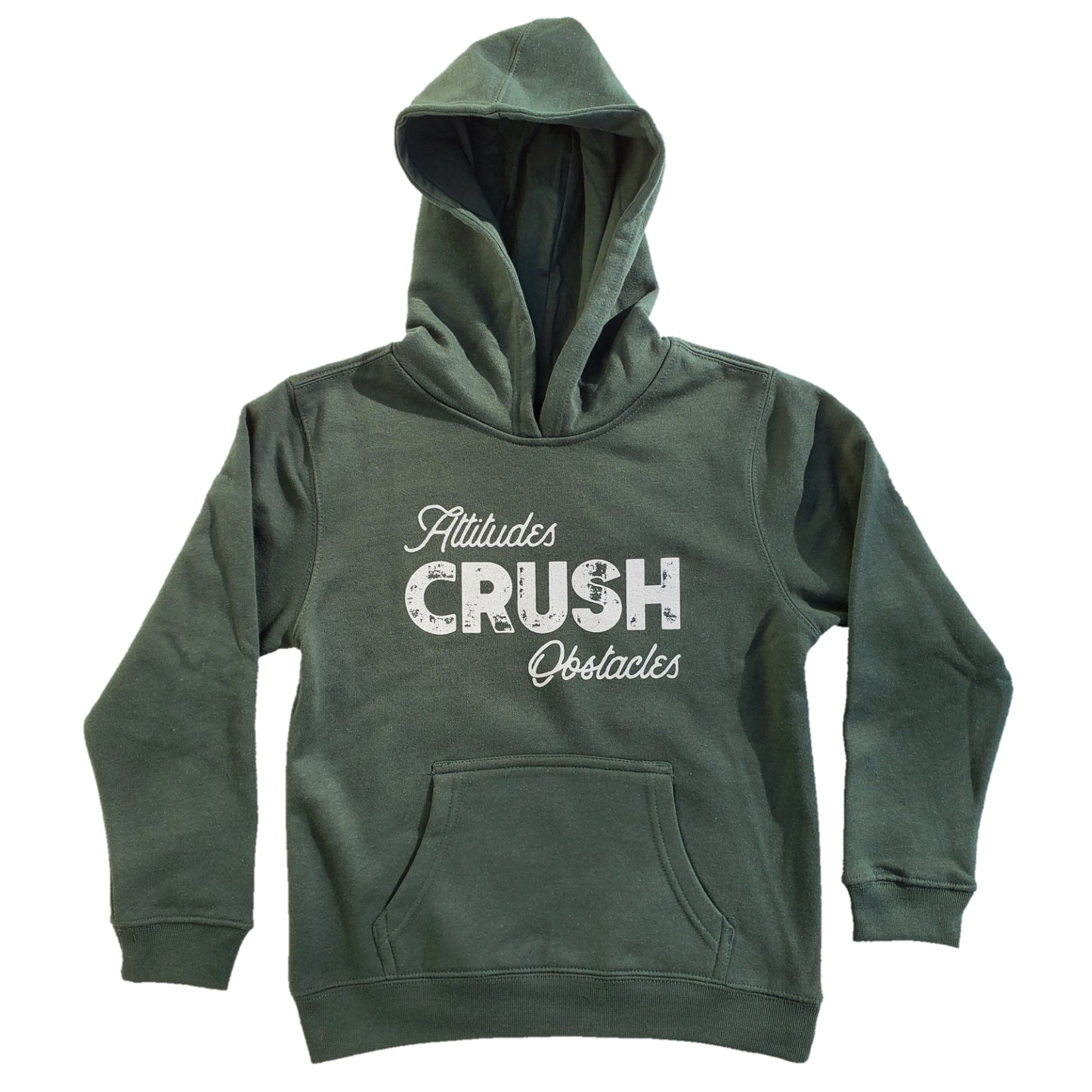 Attitudes Youth Hoodie Forest Green